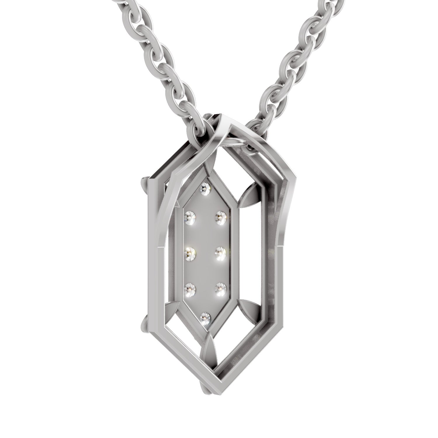0.29 Carat Lab Grown Diamond Pendant in 14K