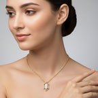 0.29 Carat Lab Grown Diamond Pendant in 14K