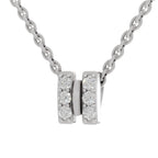 0.23 Carat Twogether Pendant Lab Grown Diamond in 14K Gold