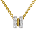 0.23 Carat Twogether Pendant Lab Grown Diamond in 14K Gold