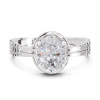1.39 Carat Diamond Ring in 14K Gold