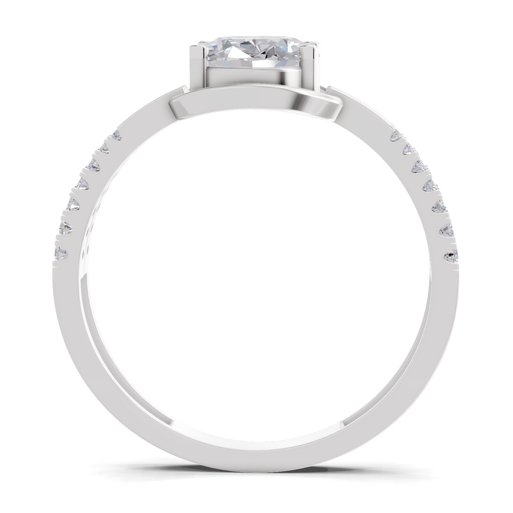 1.39 Carat Diamond Ring in 14K Gold