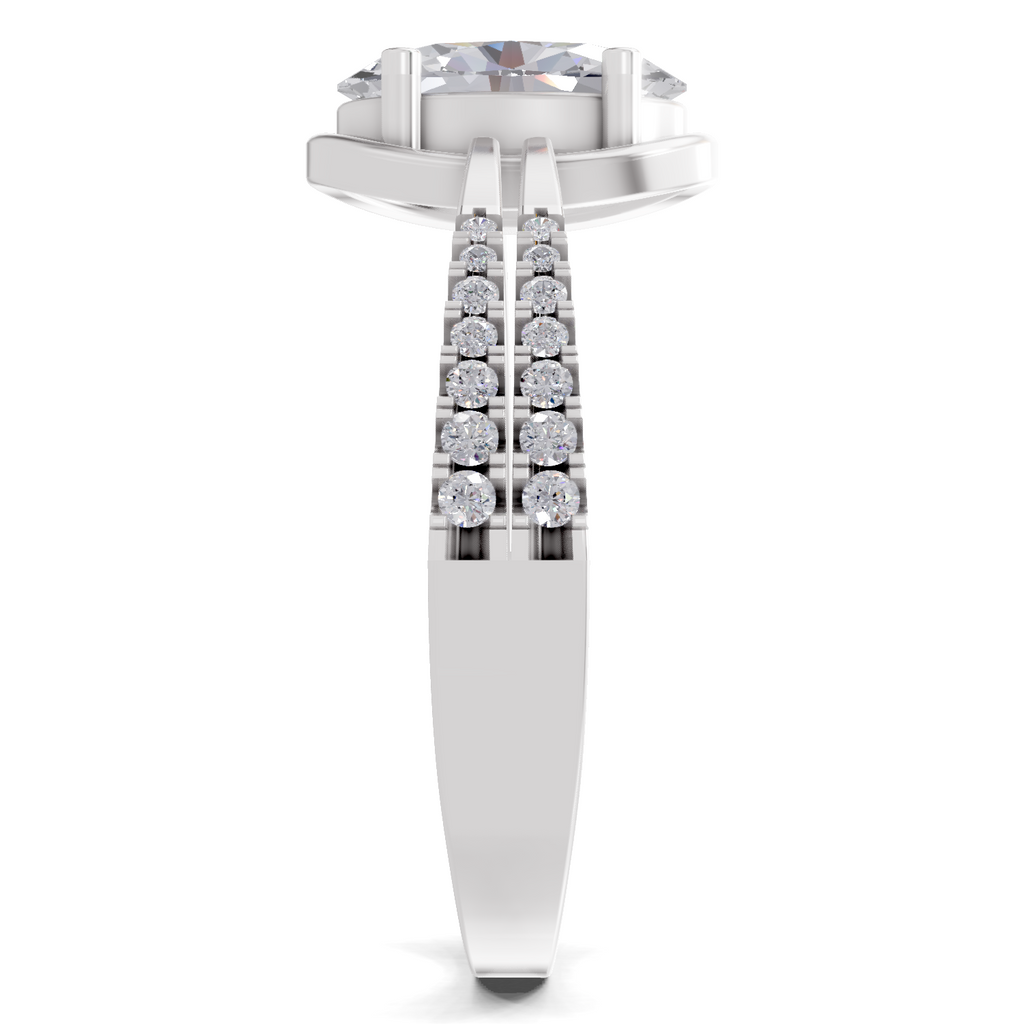 1.39 Carat Diamond Ring in 14K Gold