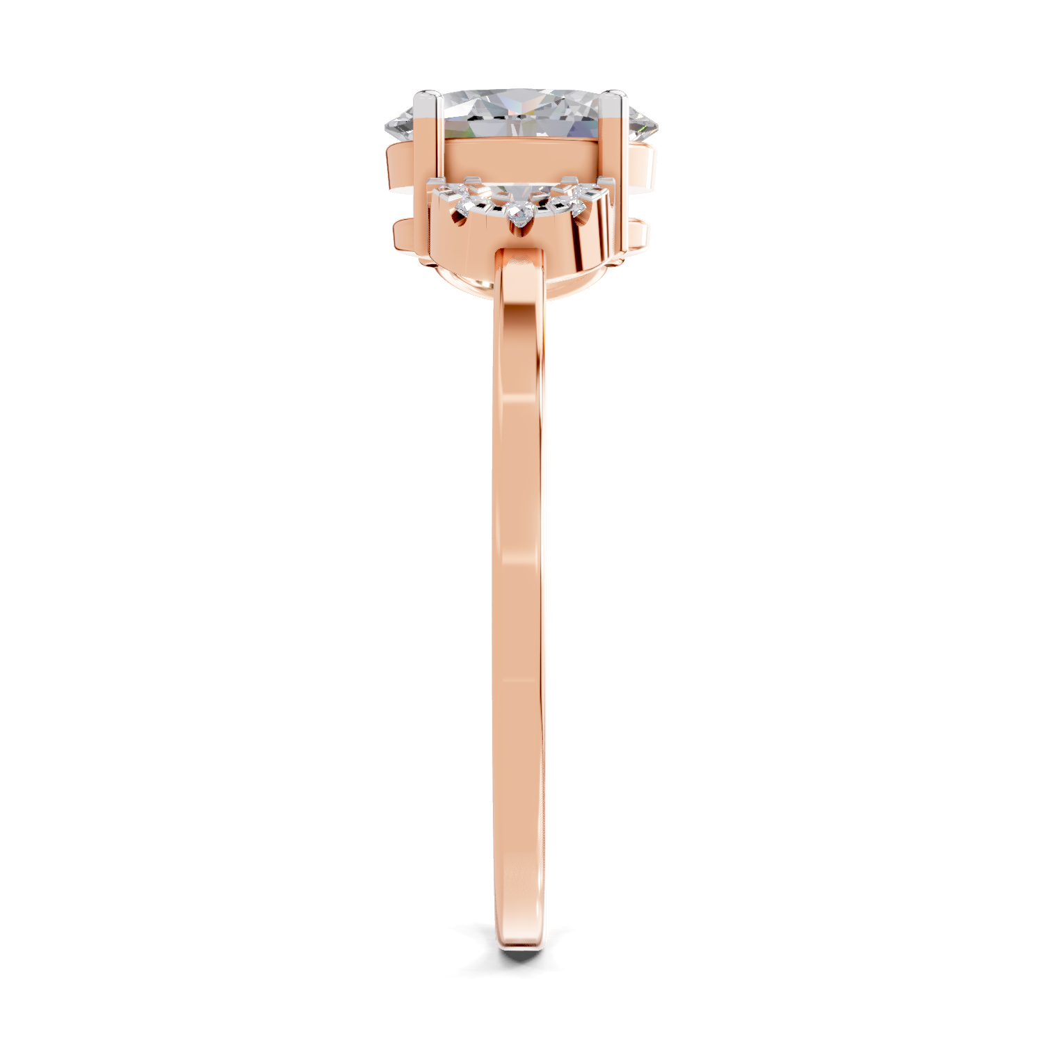 1.11 Carat Diamond Ring in 14K Gold