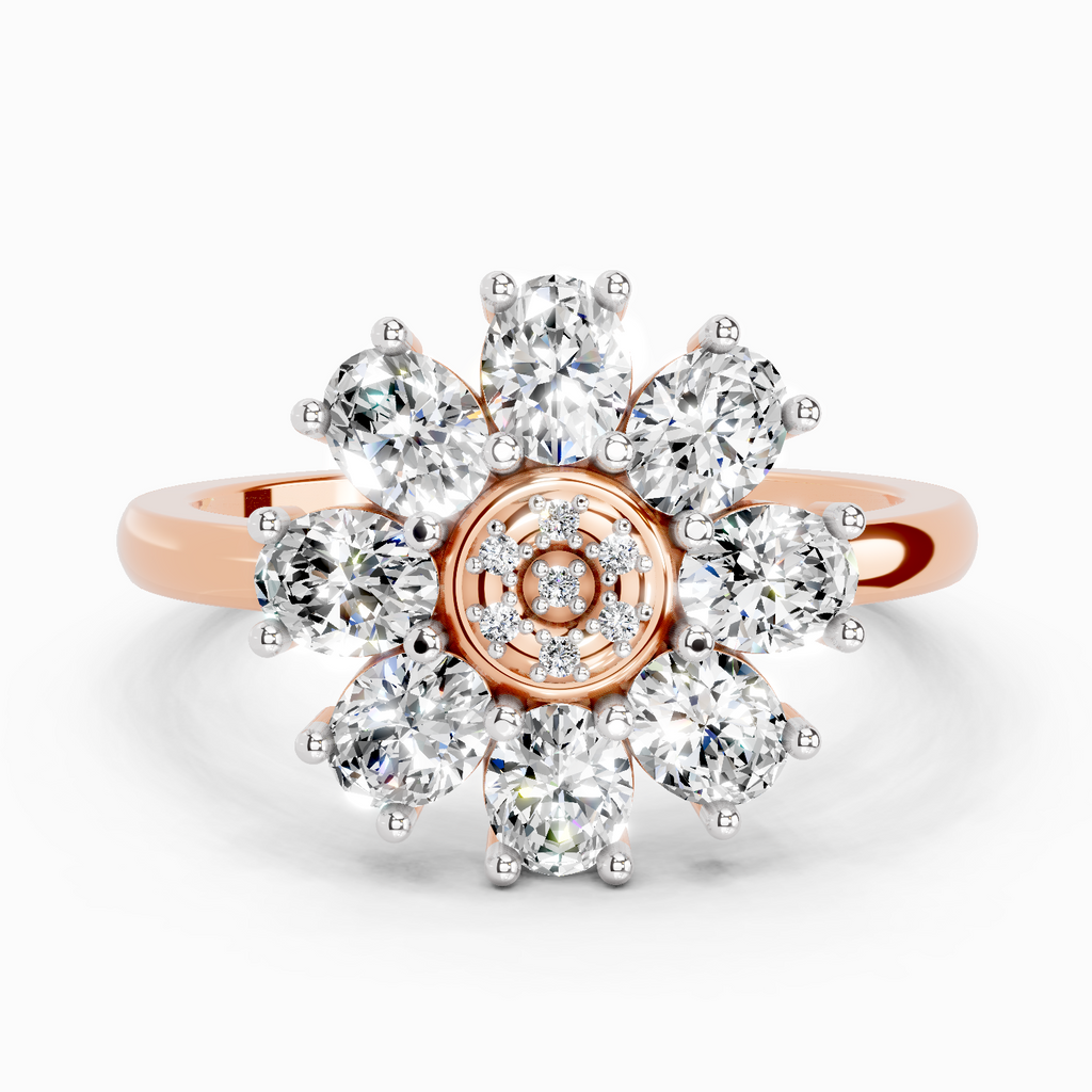 1.63 Carat Diamond Ring in 14K Gold