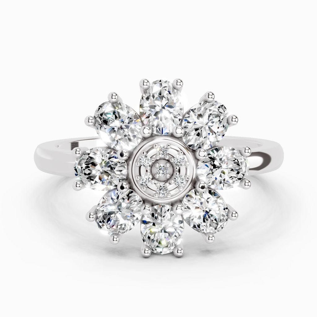 1.63 Carat Diamond Ring in 14K Gold