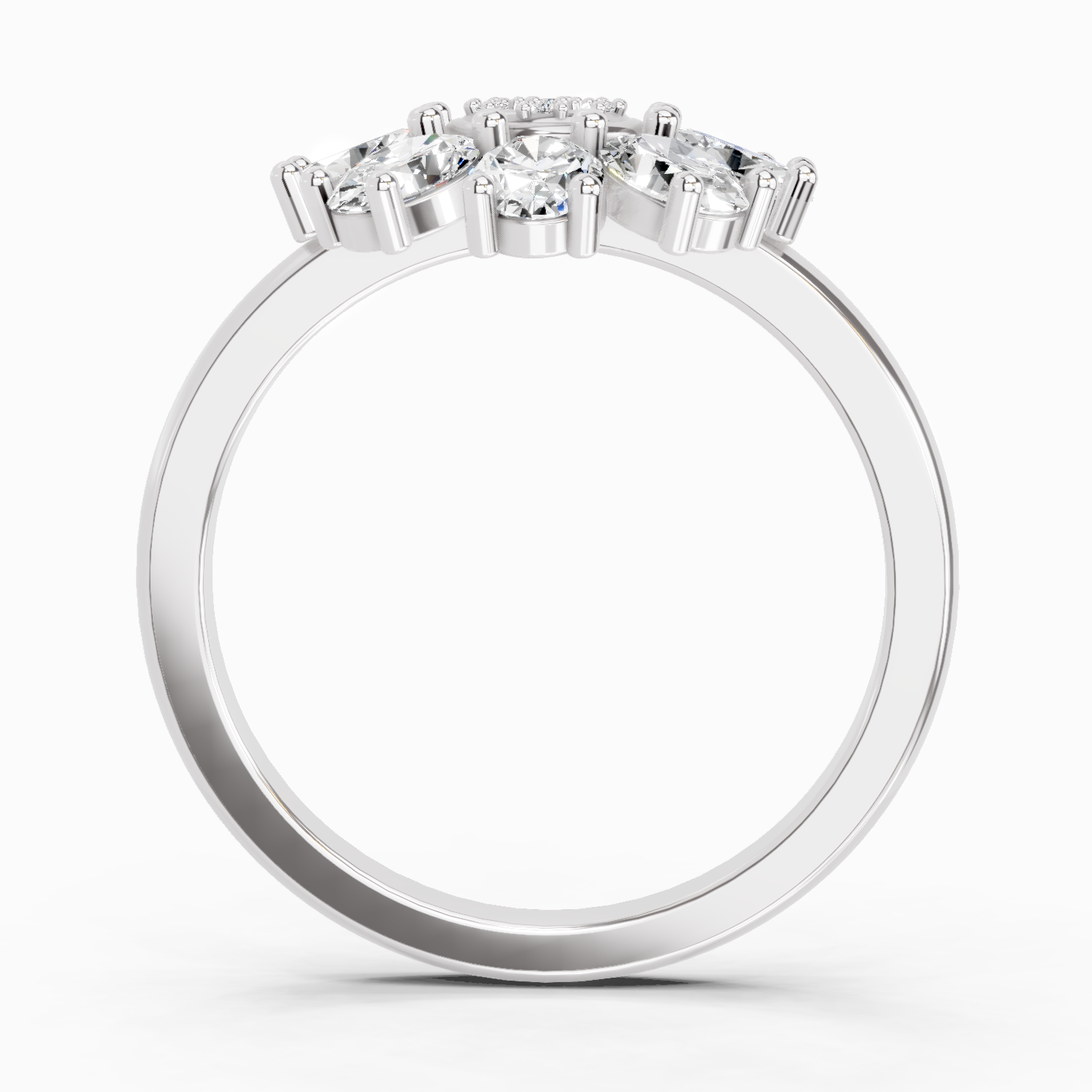 1.63 Carat Diamond Ring in 14K Gold