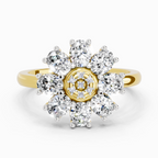 1.63 Carat Diamond Ring in 14K Gold