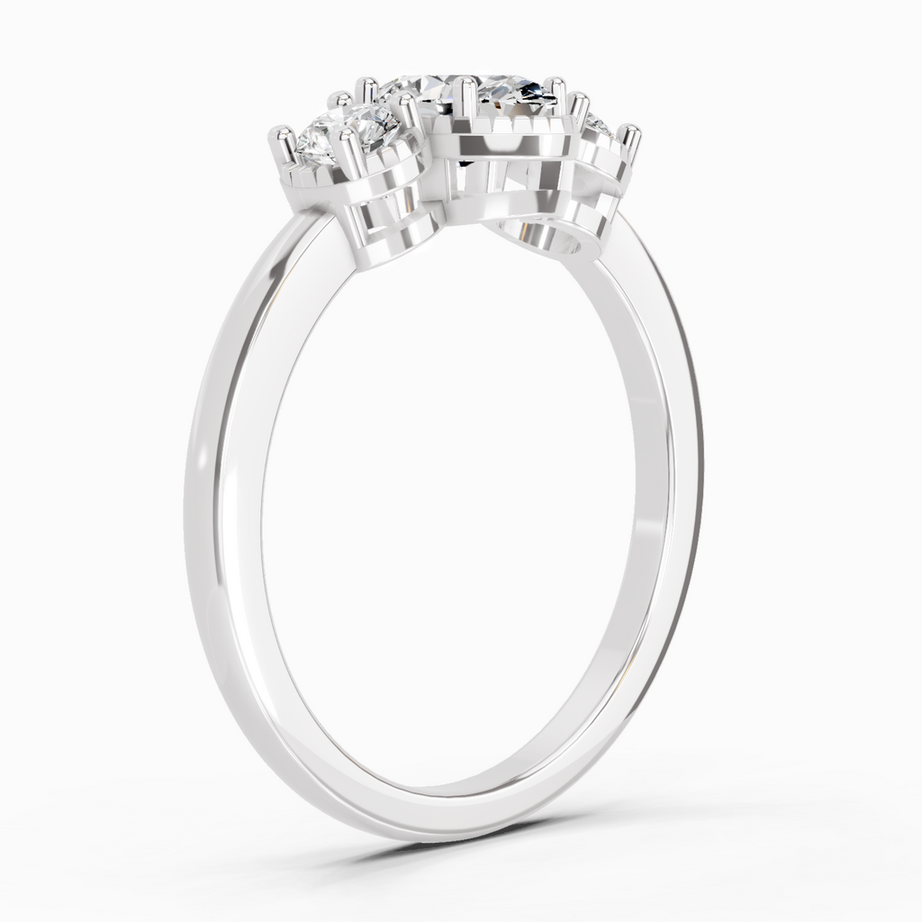 0.88 Carat Diamond Ring in 14K Gold