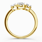 0.88 Carat Diamond Ring in 14K Gold