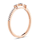 0.16 Carat Diamond Ring in 14K Gold