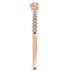 0.16 Carat Diamond Ring in 14K Gold