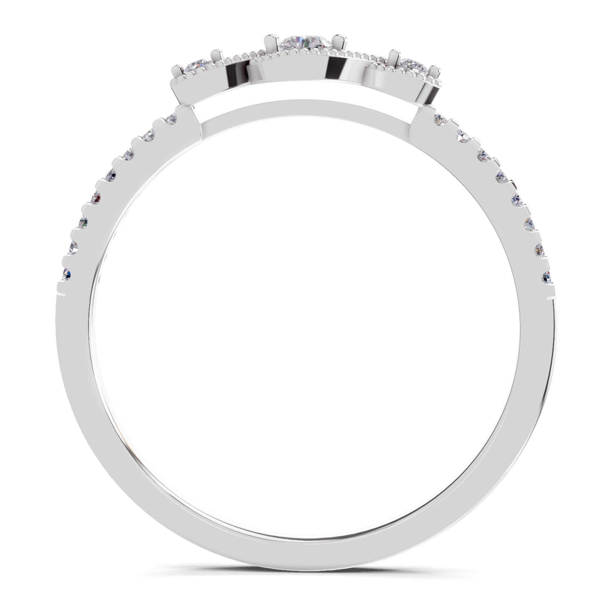 0.16 Carat Diamond Ring in 14K Gold