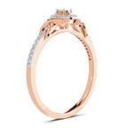 0.18 Carat Diamond Ring in 14K Gold