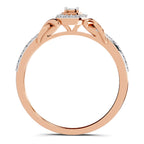 0.18 Carat Diamond Ring in 14K Gold