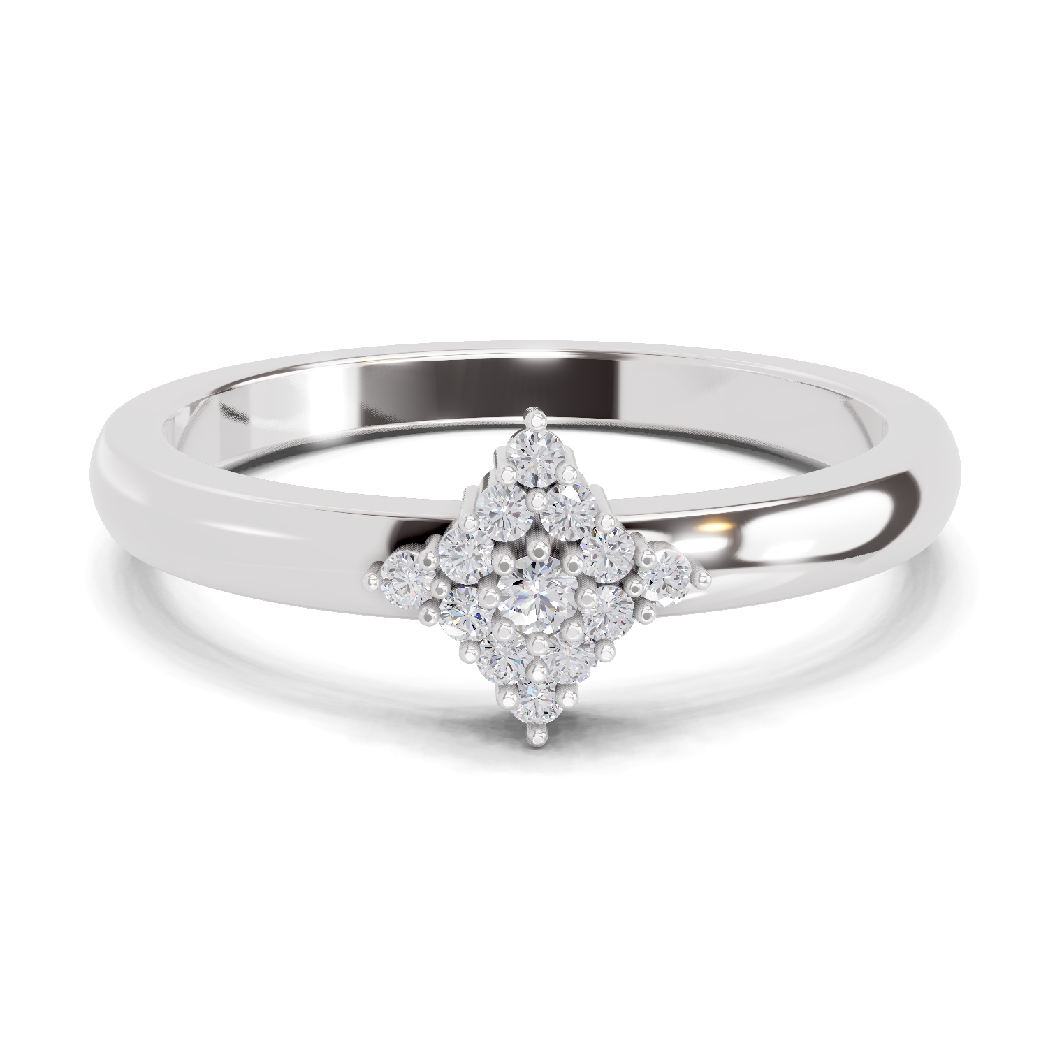 0.12 Carat Diamond Ring in 14K Gold