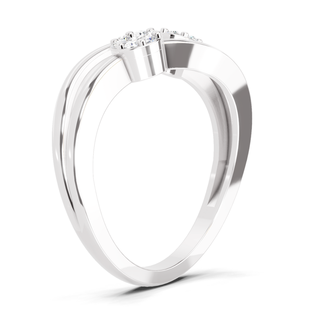 0.07 Carat Diamond Ring in 14K Gold