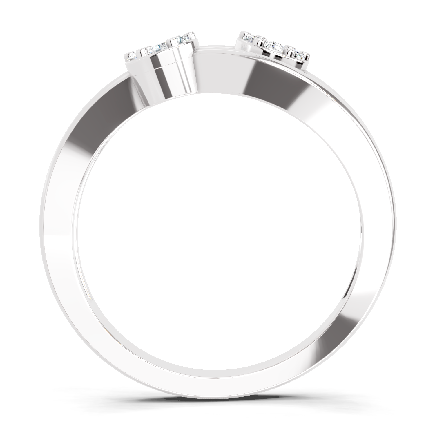 0.07 Carat Diamond Ring in 14K Gold