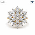 Arias by Lara Dutta Cluster Ring