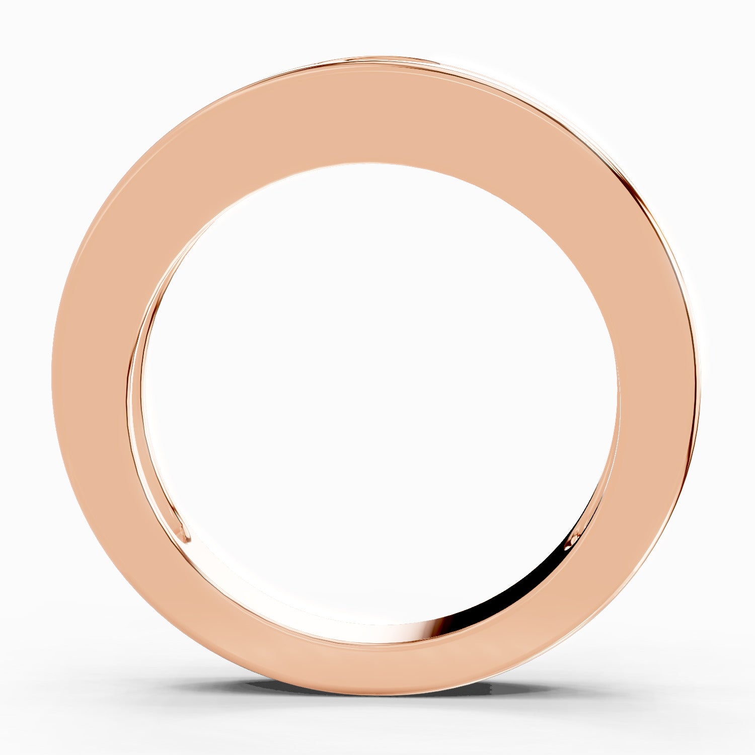 0.3 Carat Knife Edge Engagement Ring | 14K Rose Gold