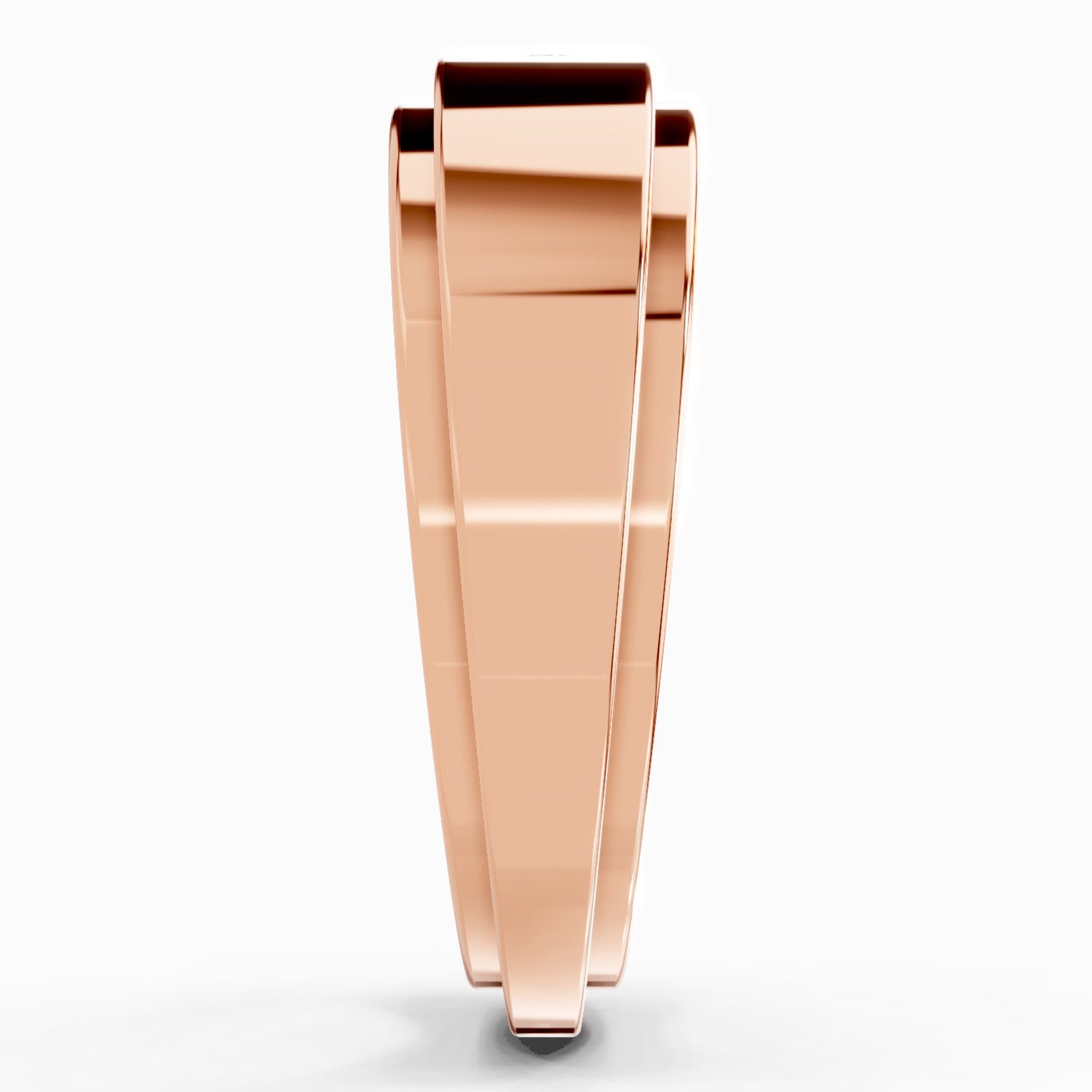 0.11 Carat Titan Engagement Ring | 14K Rose Gold
