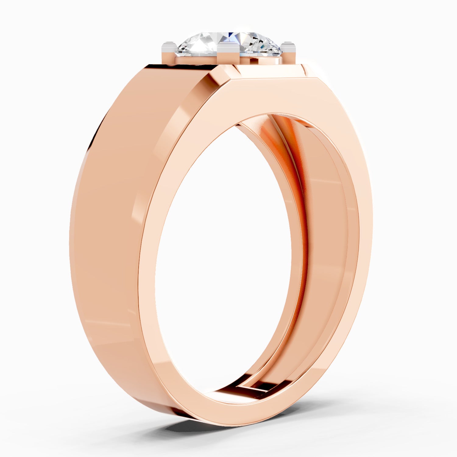 1 Carat Engagement Ring | 14K Rose Gold