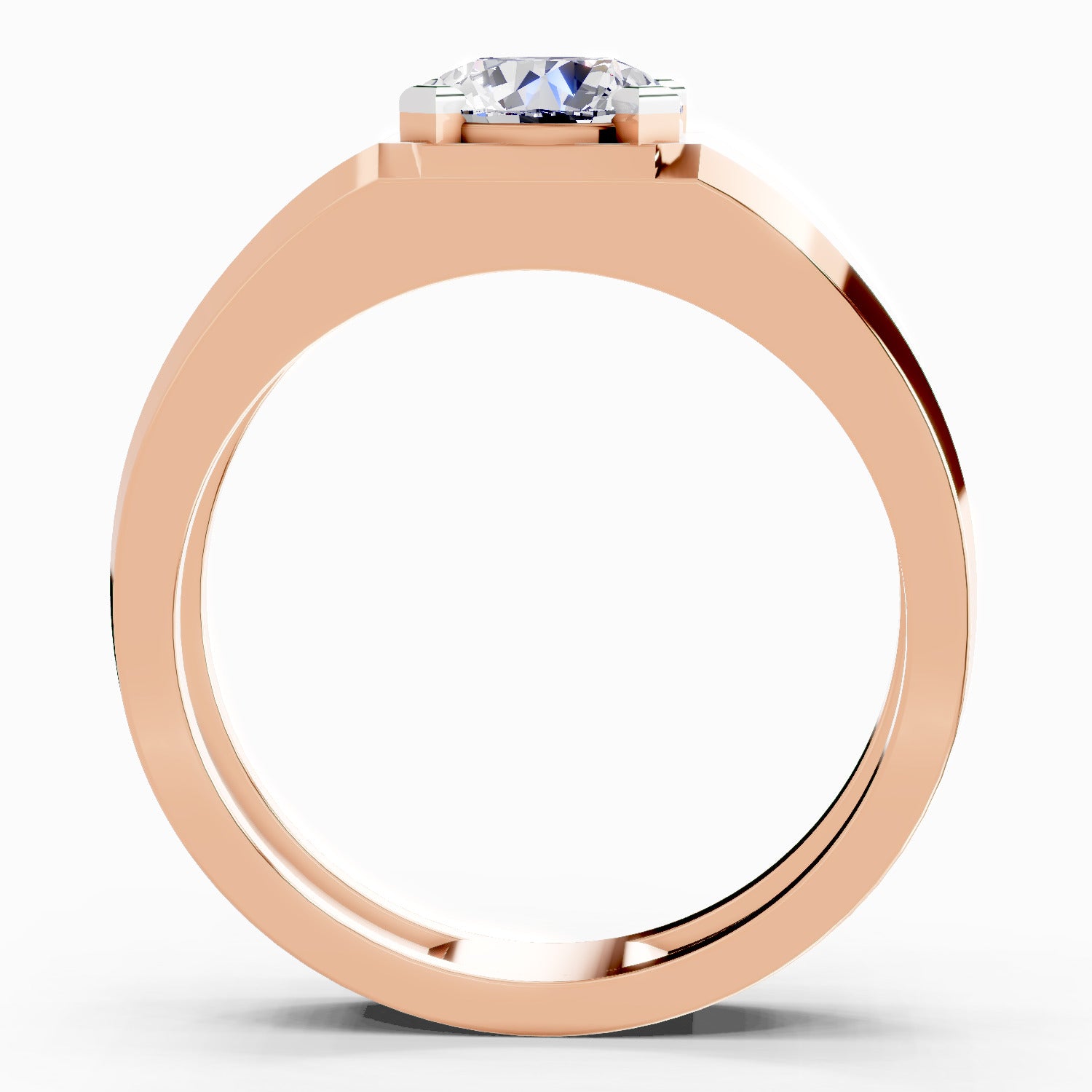 1 Carat Engagement Ring | 14K Rose Gold