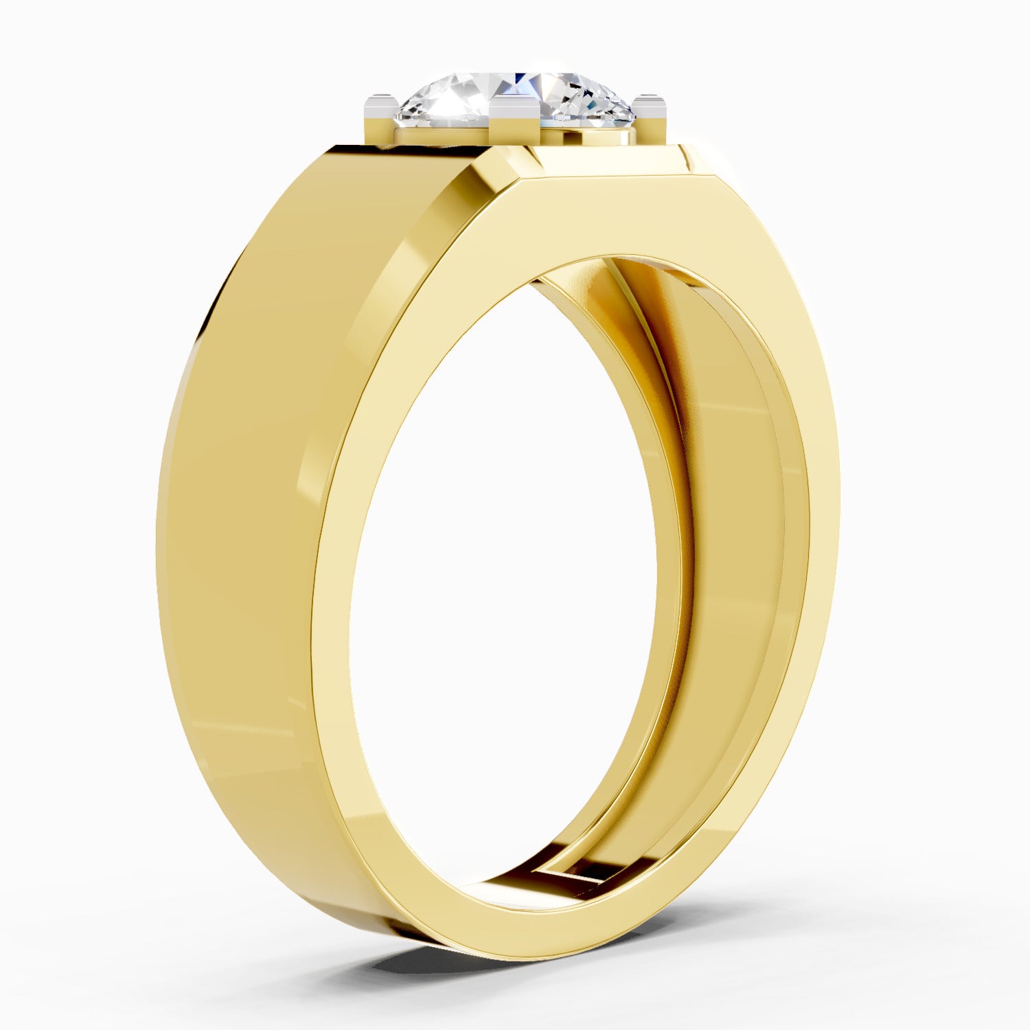 1 Carat Engagement Ring | 14K Yellow Gold
