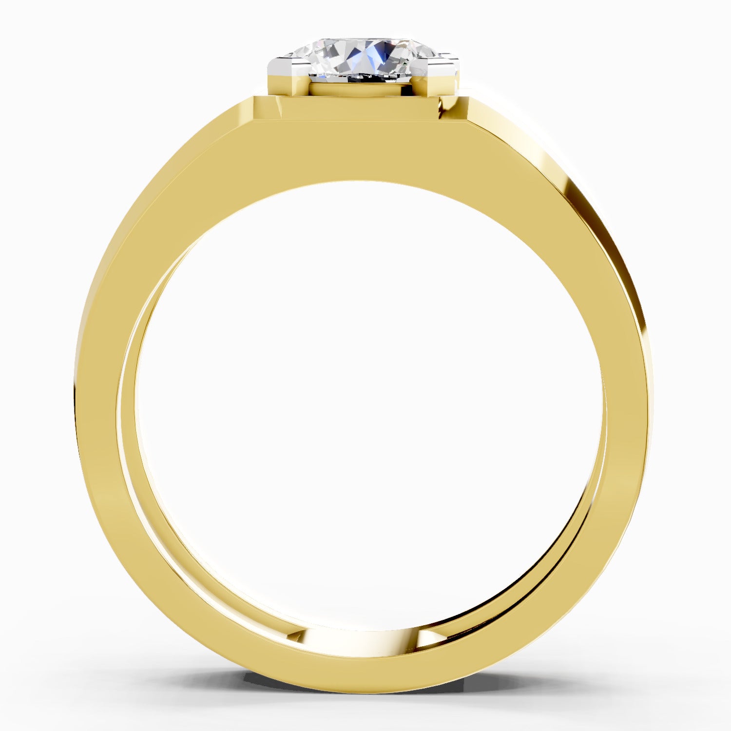 1 Carat Engagement Ring | 14K Yellow Gold