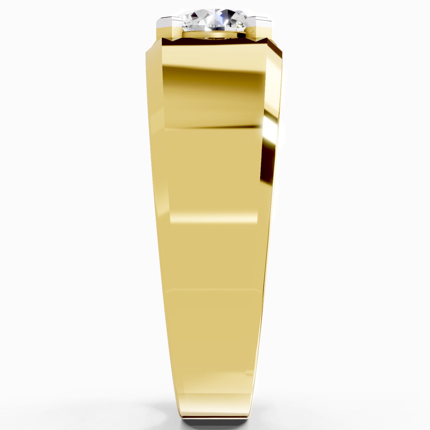 1 Carat Engagement Ring | 14K Yellow Gold