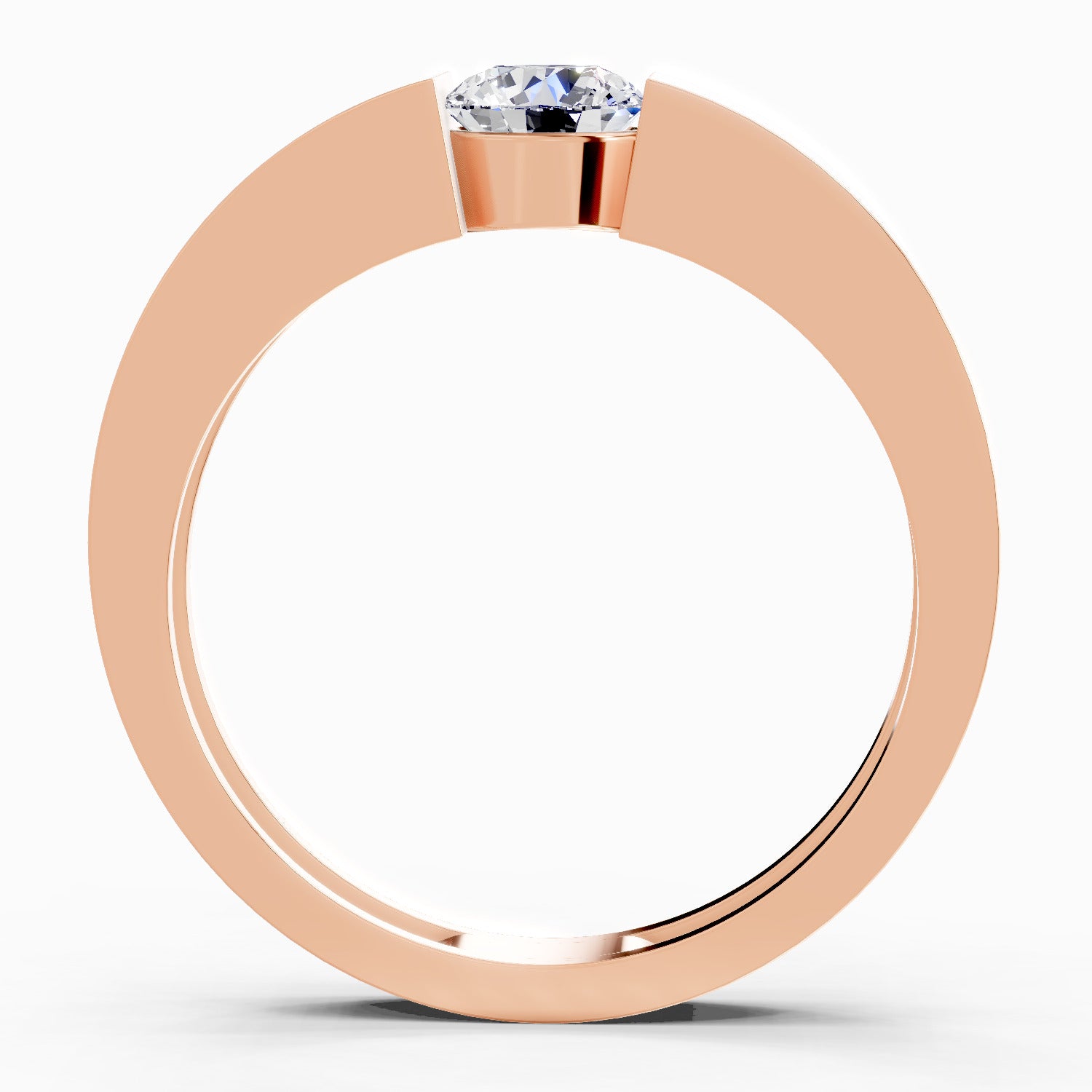 0.5 Carat Engagement Ring | 14K Rose Gold