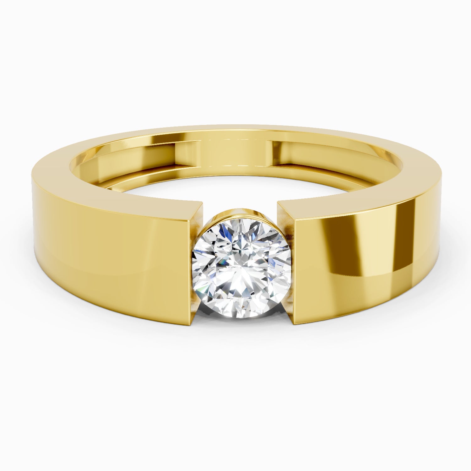 0.5 Carat Engagement Ring | 14K Yellow Gold