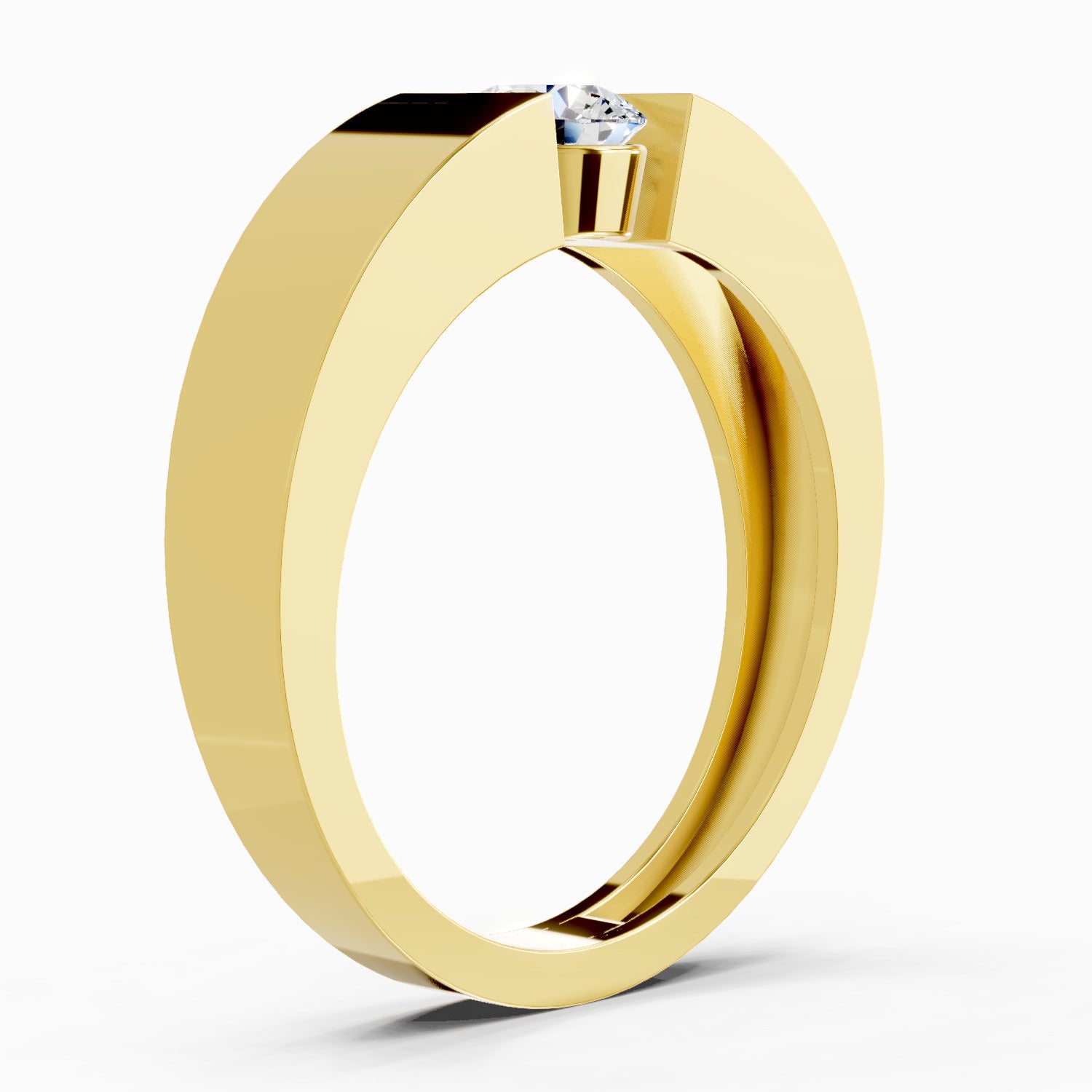 0.5 Carat Engagement Ring | 14K Yellow Gold