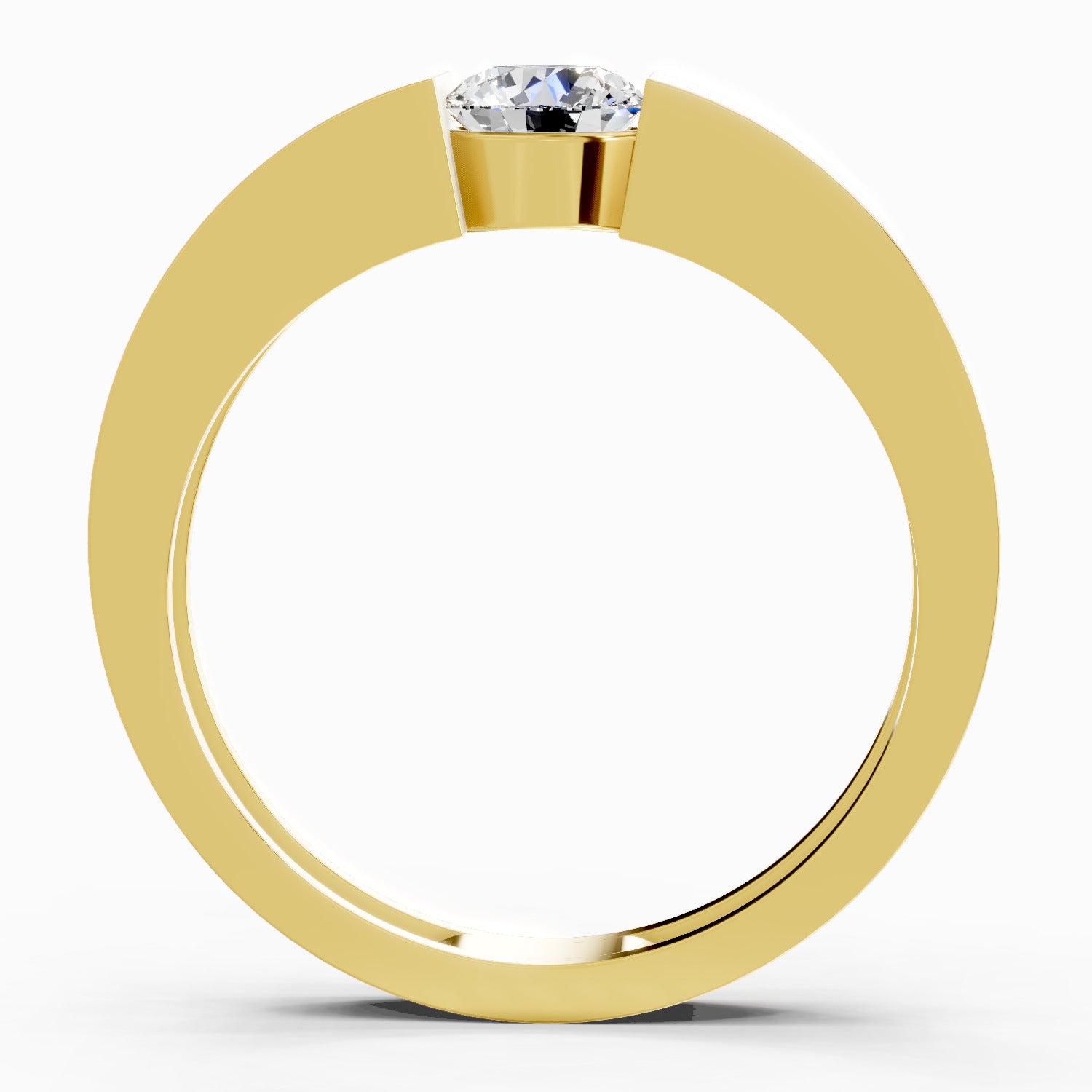 0.5 Carat Engagement Ring | 14K Yellow Gold
