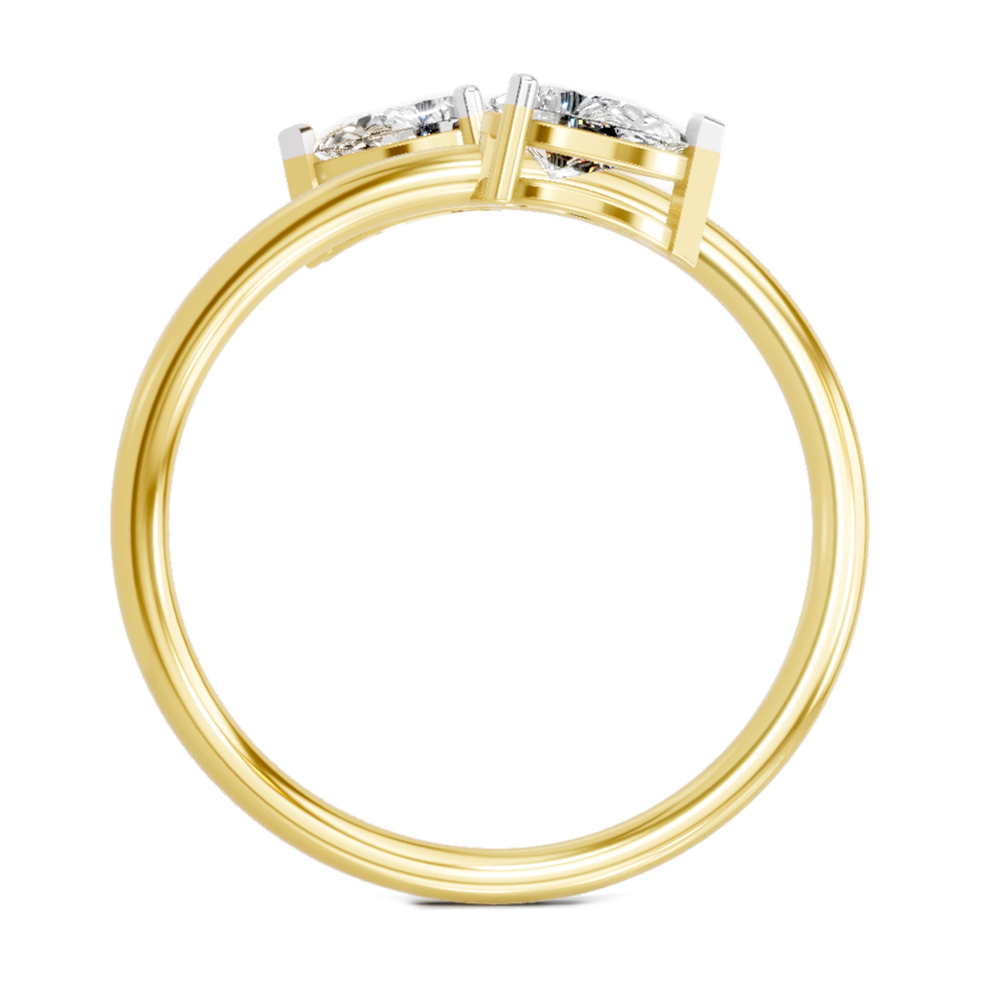 Solitaire Ring | 14K Yellow Gold