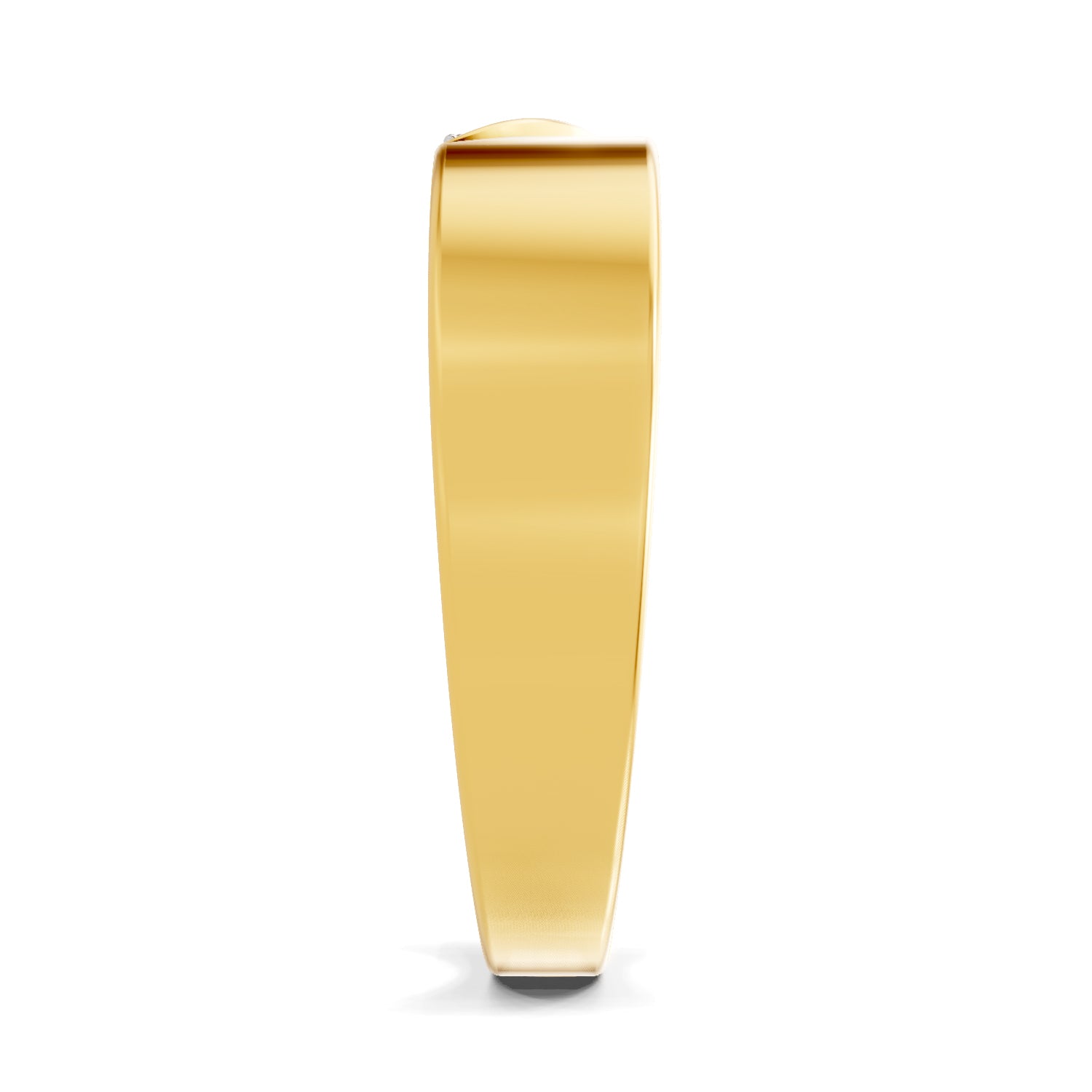 0.18 Carat  | 925 Sterling Silver Gold Plated Fashion Band Ring