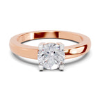 0.75 Carat Solitaire Diamond Engagement Ring | 14K Yellow Gold