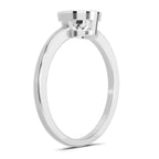 Bezel Solitaire Lab Grown Diamonds 0.15 Ct 14Kt Yellow Gold