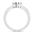 Bezel Solitaire Lab Grown Diamonds 0.15 Ct 14Kt Yellow Gold