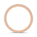Sparkles Lab Grown Diamond 0.27 Eternity Style Ring| 14K Rose Gold