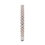 Sparkles Lab Grown Diamond 0.27 Eternity Style Ring| 14K Rose Gold
