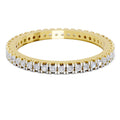 Sparkles Lab Grown Diamond 0.27 Eternity Style Ring| 14K Yellow Gold