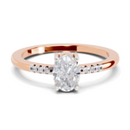 1.03 Carat Diamond Ring in 14K Gold