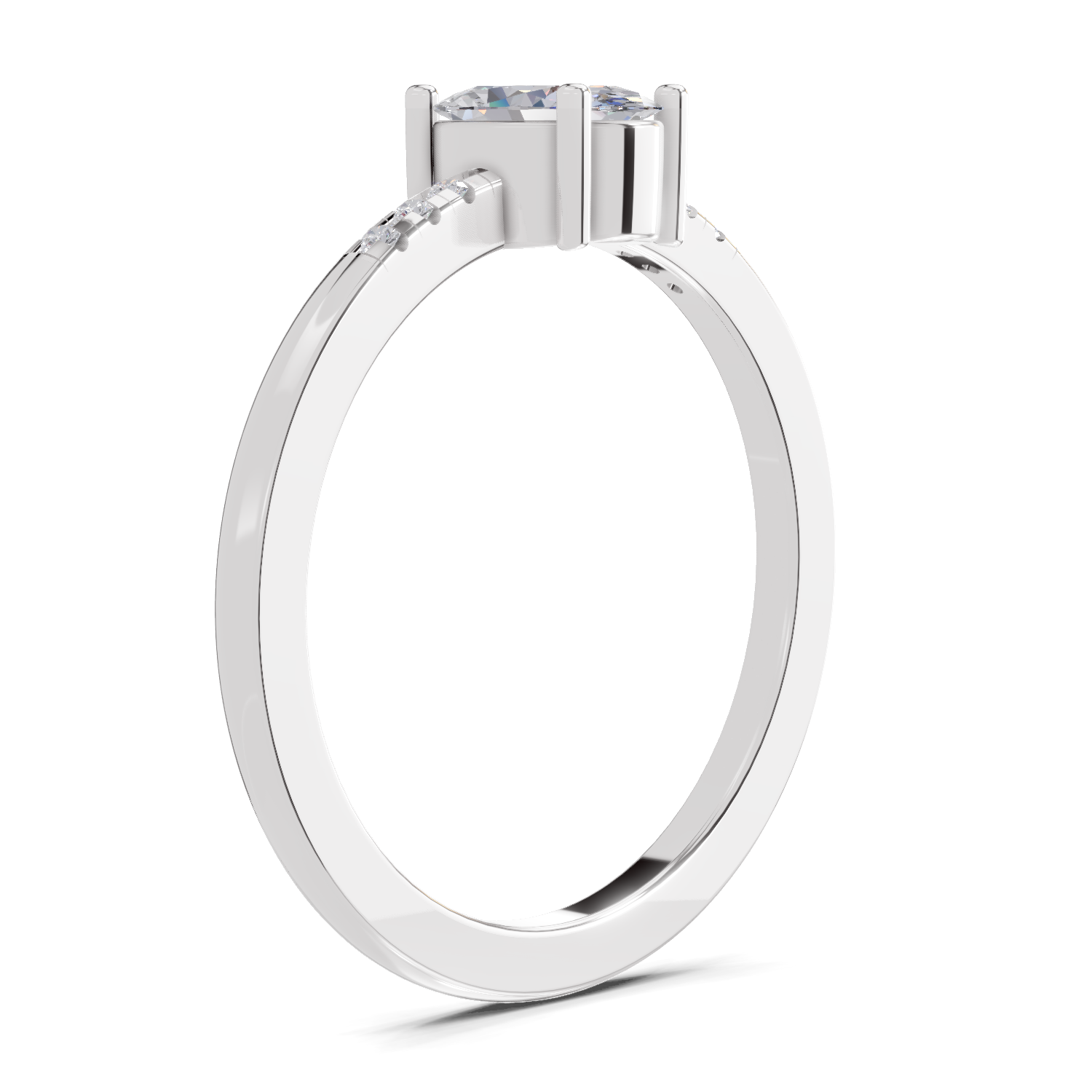 1.03 Carat Diamond Ring in 14K Gold
