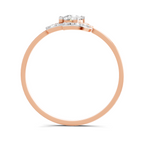Sparkles Lab Grown Diamond 0.25 Blossom Ring| 14K Rose Gold