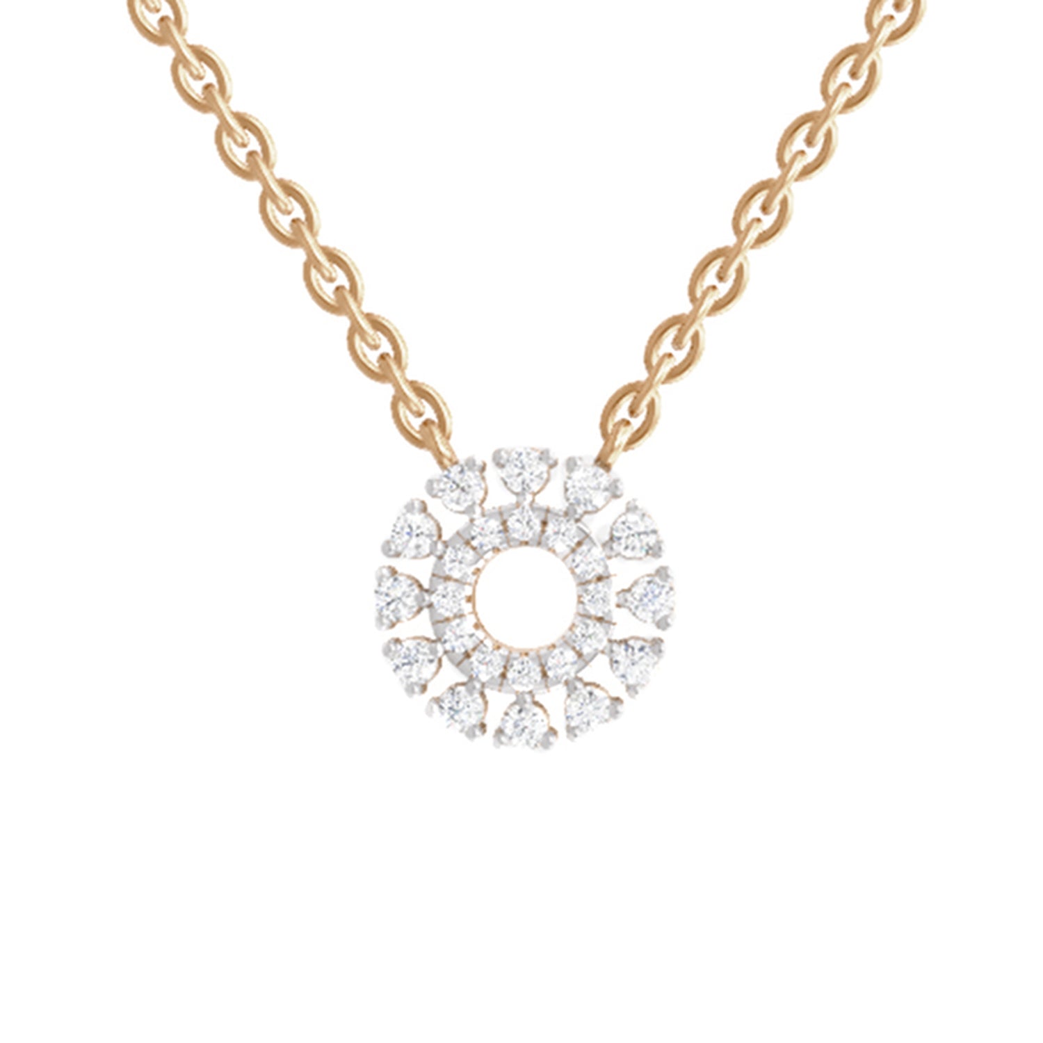 0.24 Carat Necklace in 14K