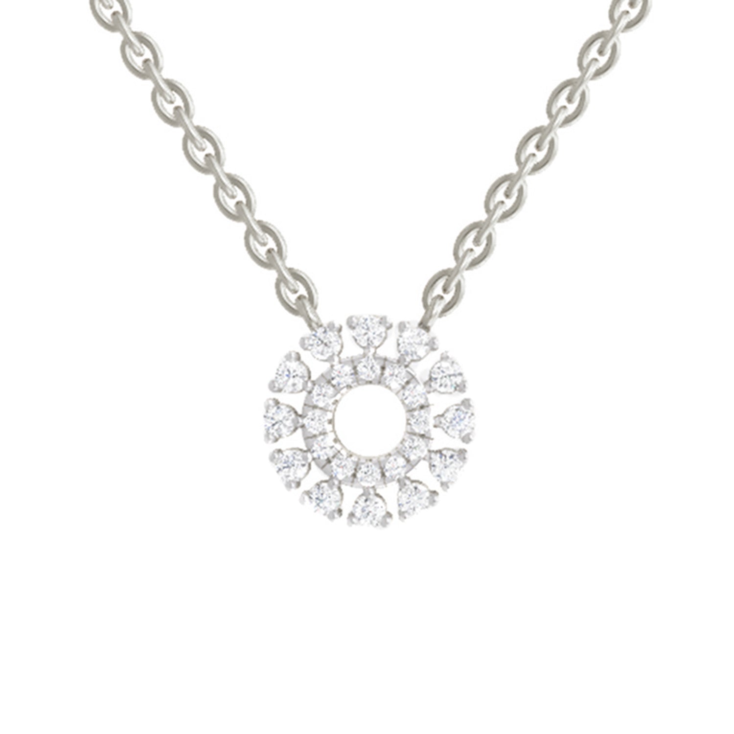 0.24 Carat Necklace in 14K