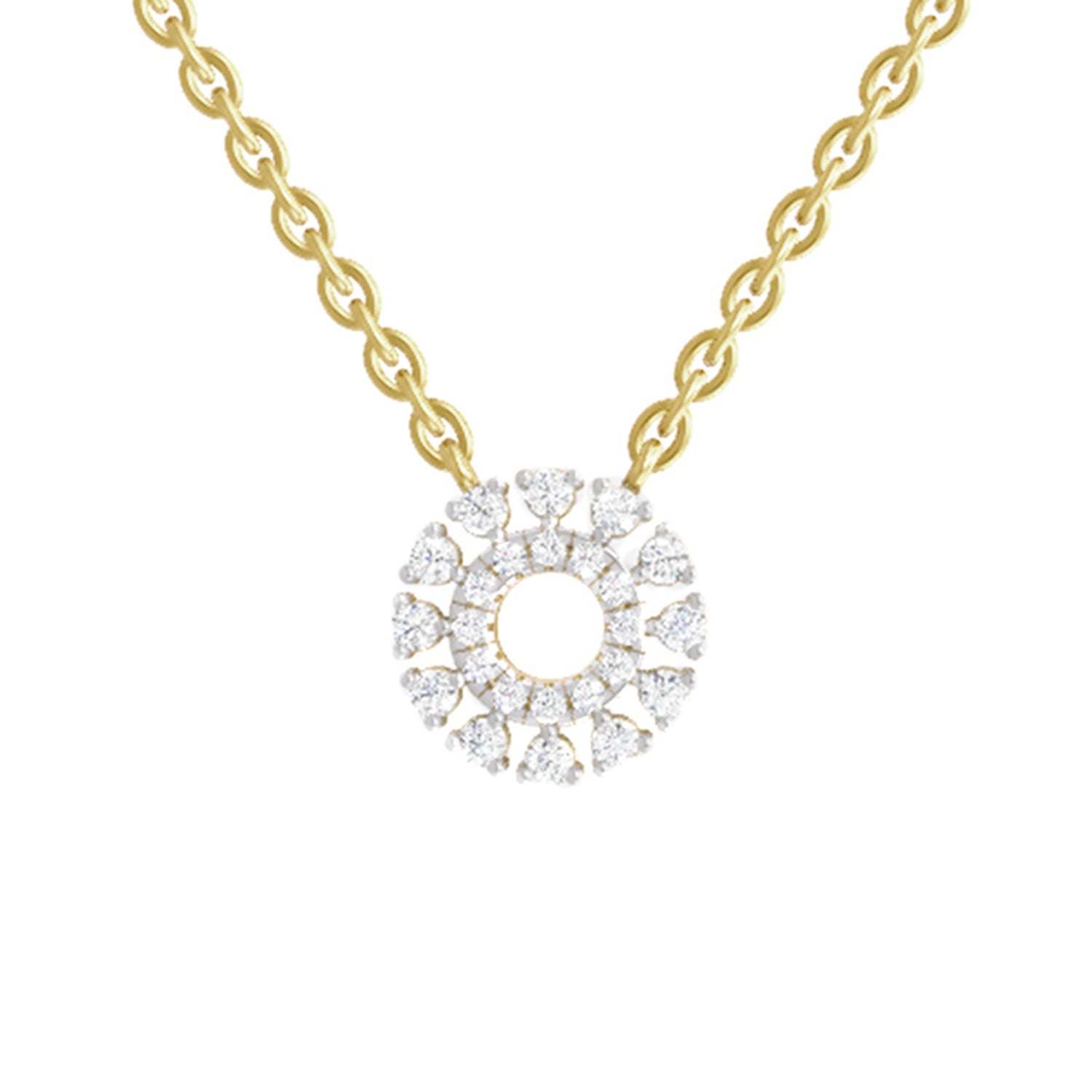 0.24 Carat Necklace in 14K