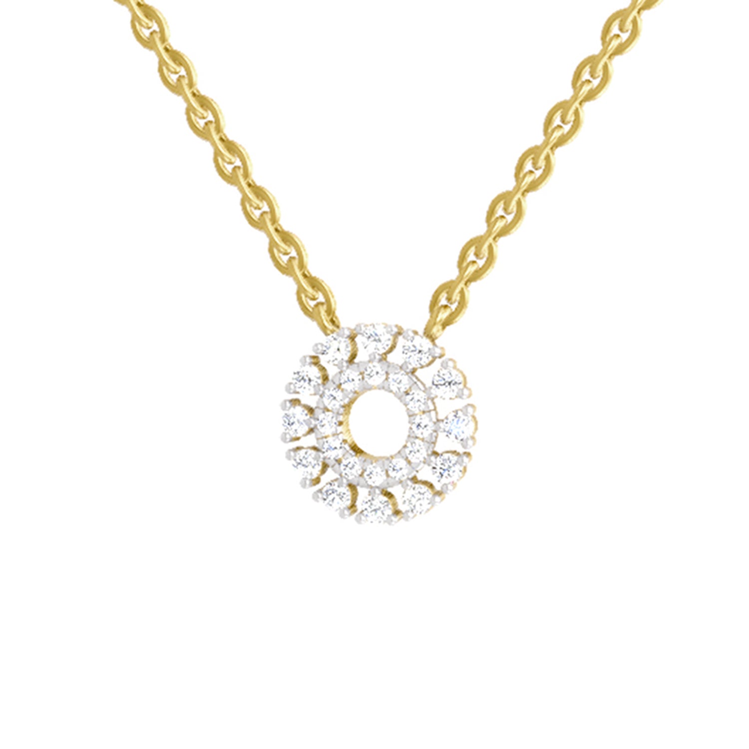 0.24 Carat Necklace in 14K