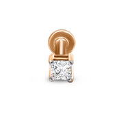 Solitaire Nosepin 0.09 Ct | 14Kt Rose Gold